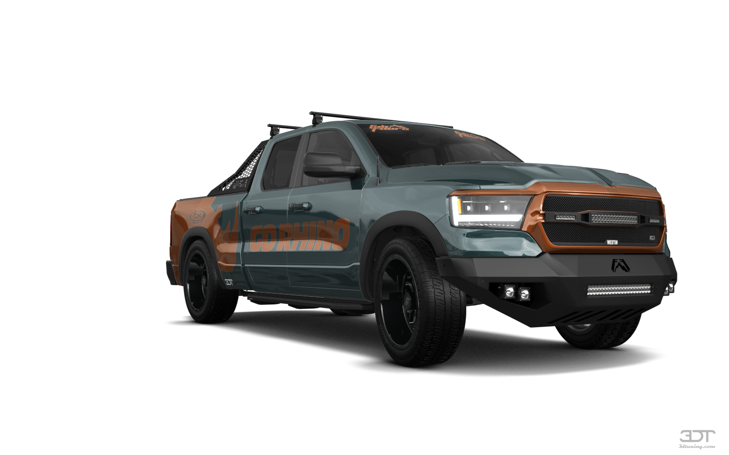 Tuning Dodge Ram 1500 Quad Cab 6.4' box 4 Door Truck 2019