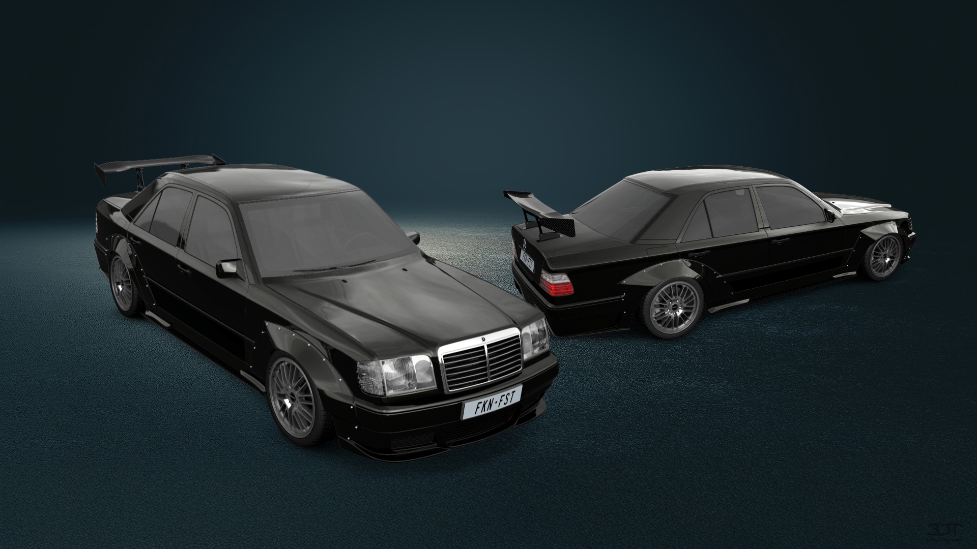 Mercedes E-Class Sedan 1984 tuning