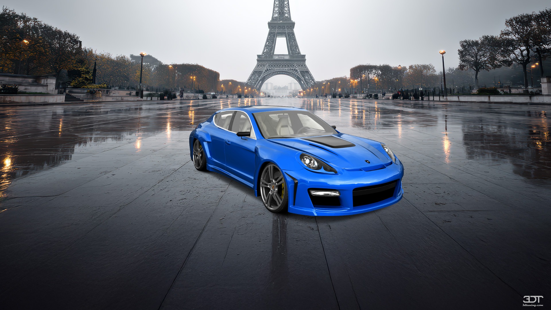 Porsche Panamera 4 door fastback saloon 2011 tuning