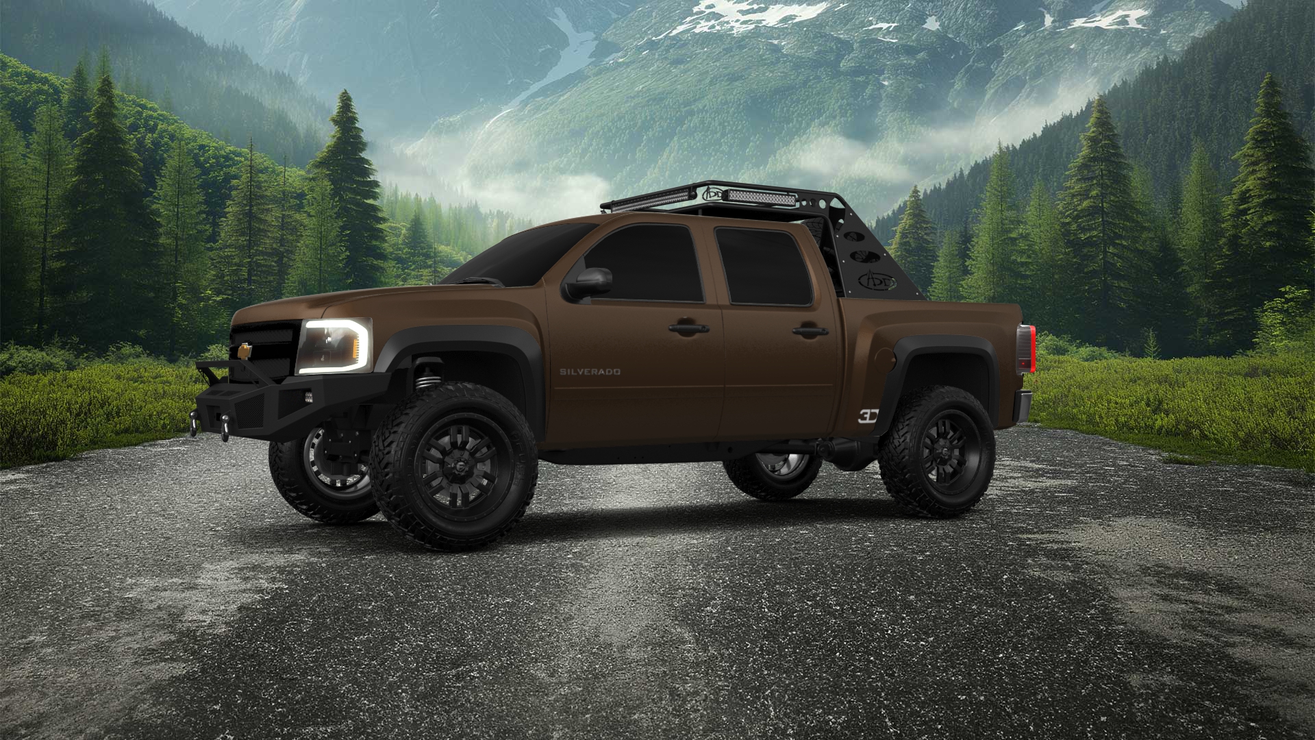 Chevrolet Silverado 1500 Crew Cab 4 Door pickup truck 2007