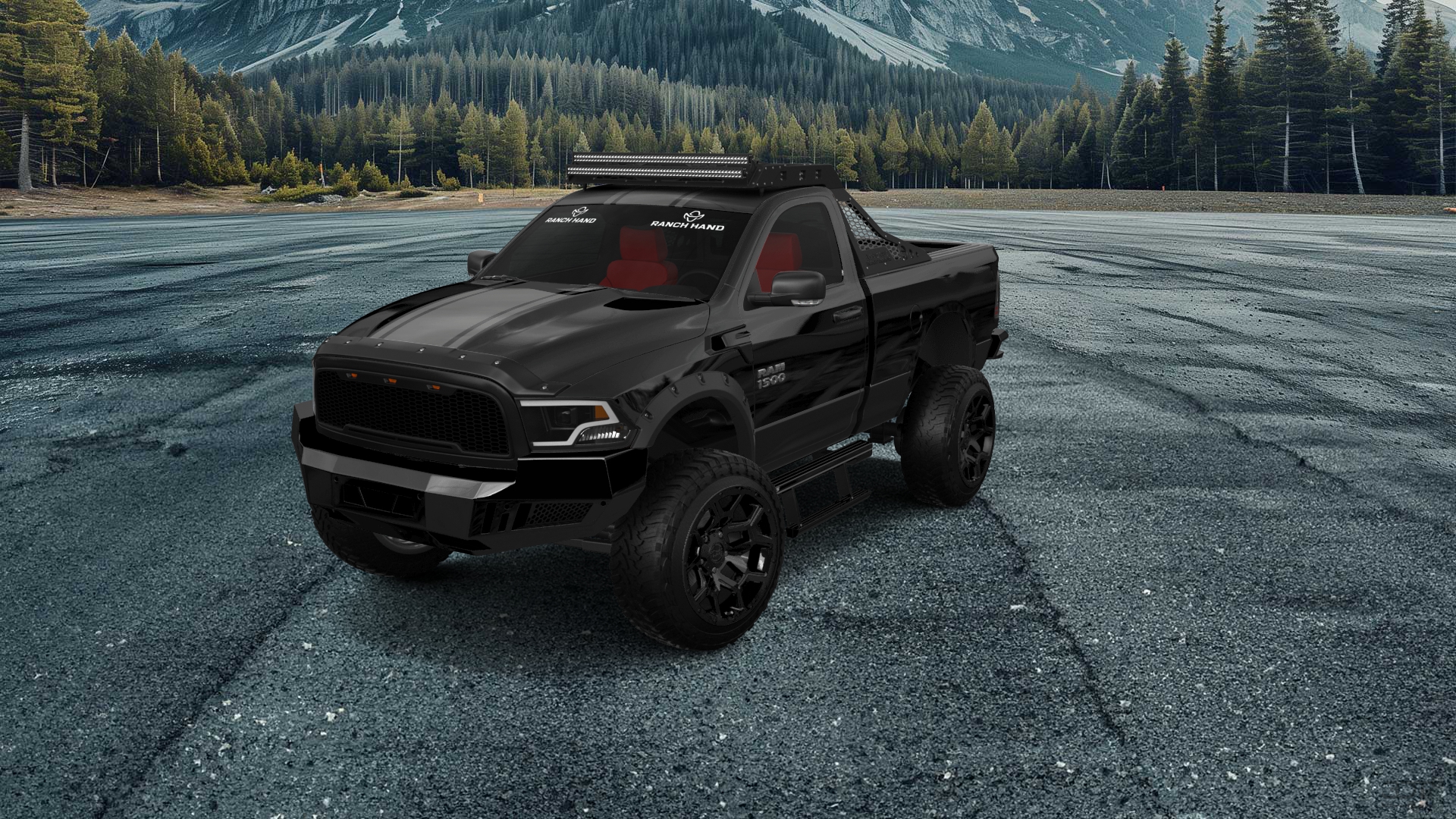 Dodge Ram 1500 6.4' box Regular Cab 2 Door pickup truck 2009 tuning