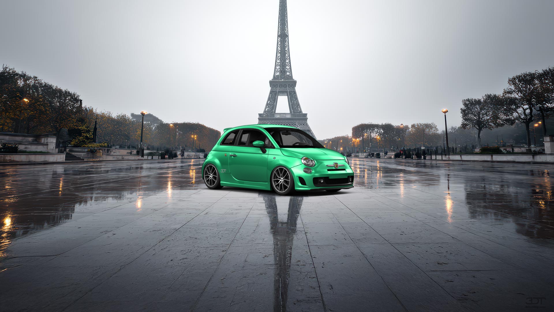 Fiat 500 Abarth 3 Door 2010 tuning