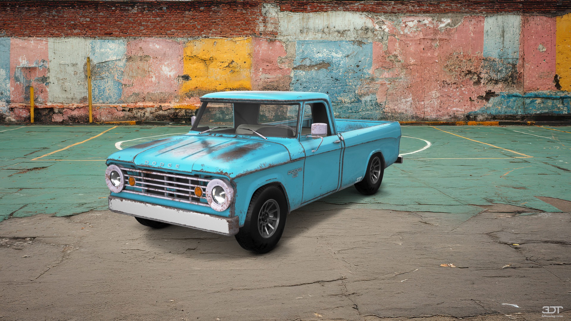 Dodge Power Wagon W200 2 Door pickup truck 1966 Images