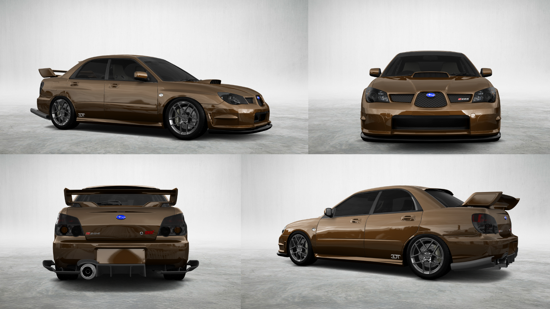 Subaru Impreza S204 4 Door Saloon 2006 tuning