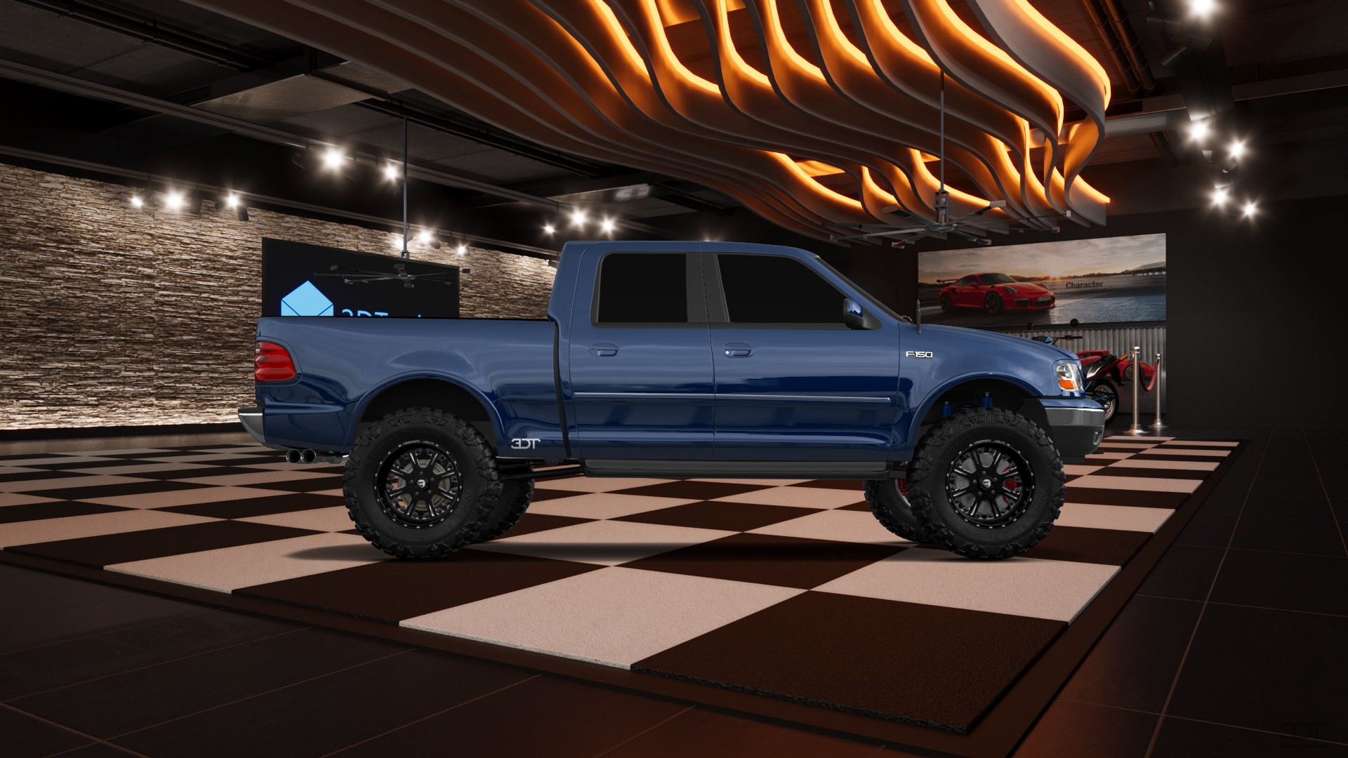 Ford F-150 SuperCrew 4 Door pickup truck 1997