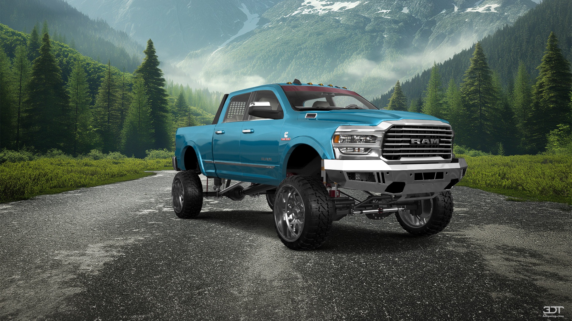 Dodge Ram 2500 4 Door pickup truck 2020 tuning