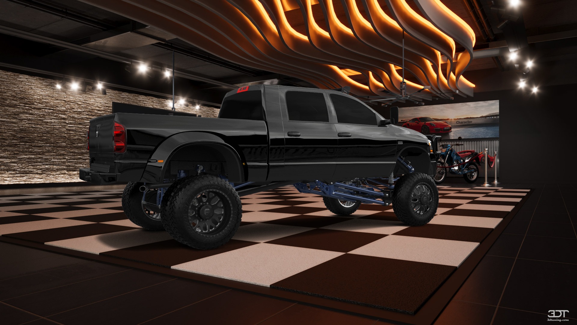 Dodge Ram 3500 Dually 4 Door pickup truck 2007