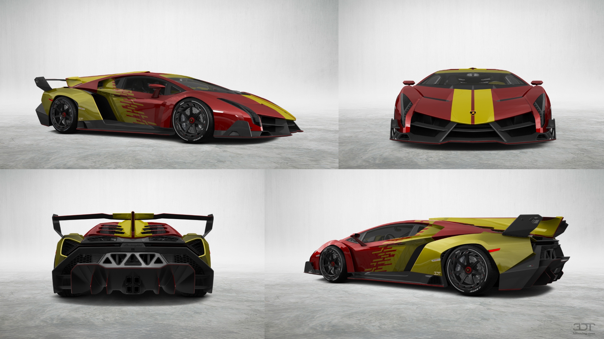 Lamborghini Veneno 2 Door Coupe 2013 tuning