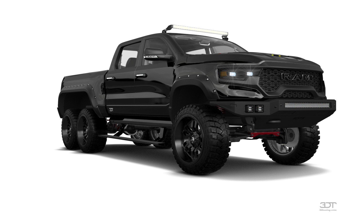Tuning Dodge Ram Hennessey Mammoth 6X6 Truck 2021
