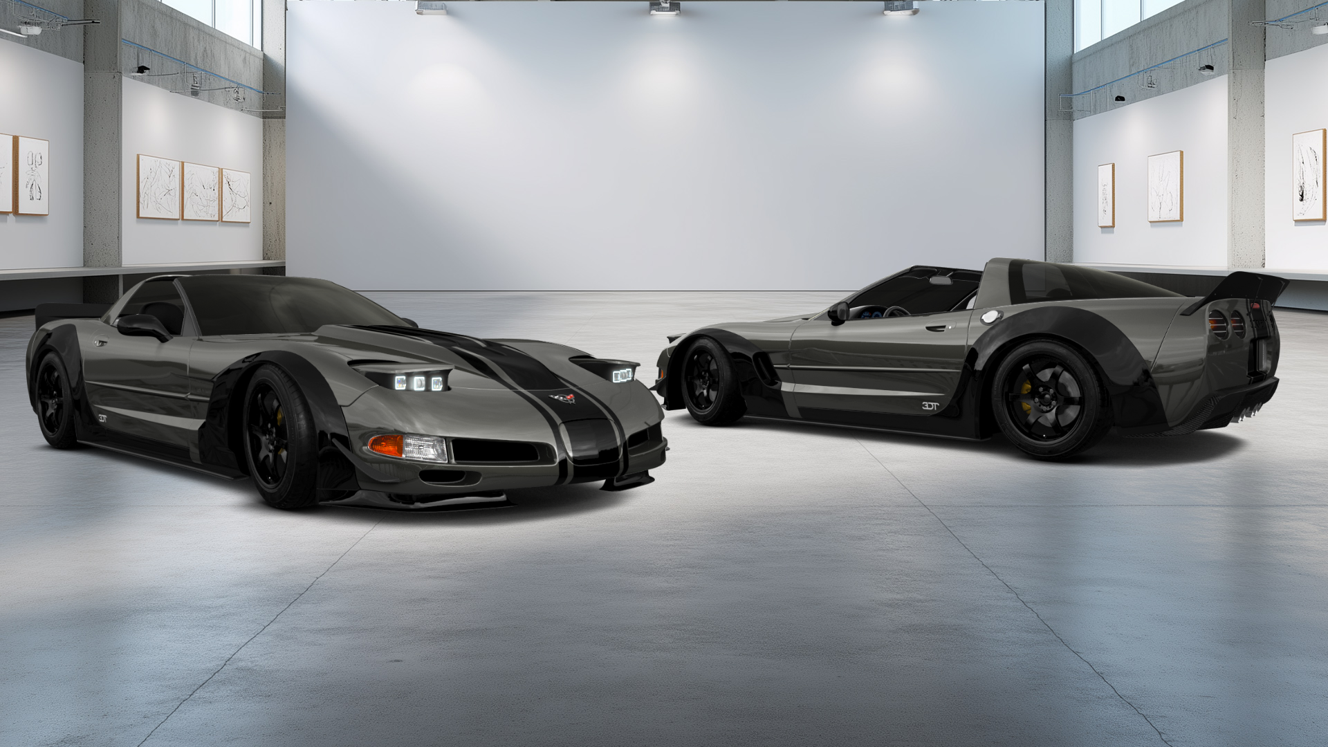 Chevrolet Corvette C5 Fastback 2 Door Coupe 1997 tuning