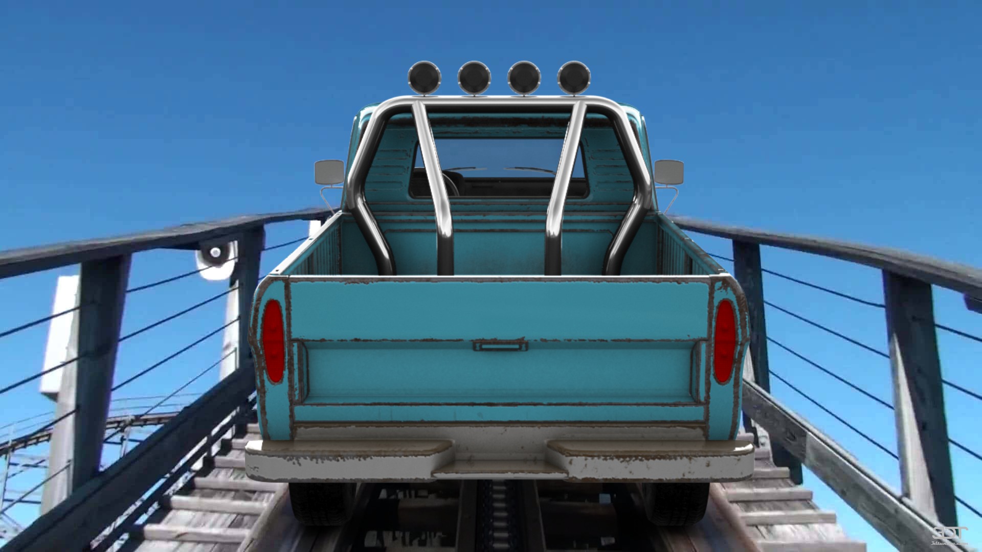 Tuning Dodge Power Wagon W200 2 Door pickup truck 1966