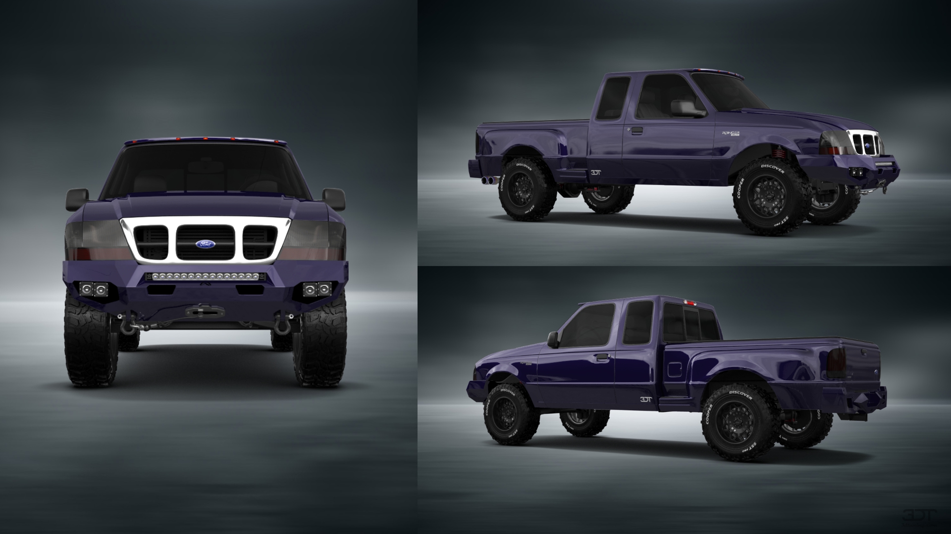 Ford Ranger Flareside 2 Door pickup truck 1998 tuning