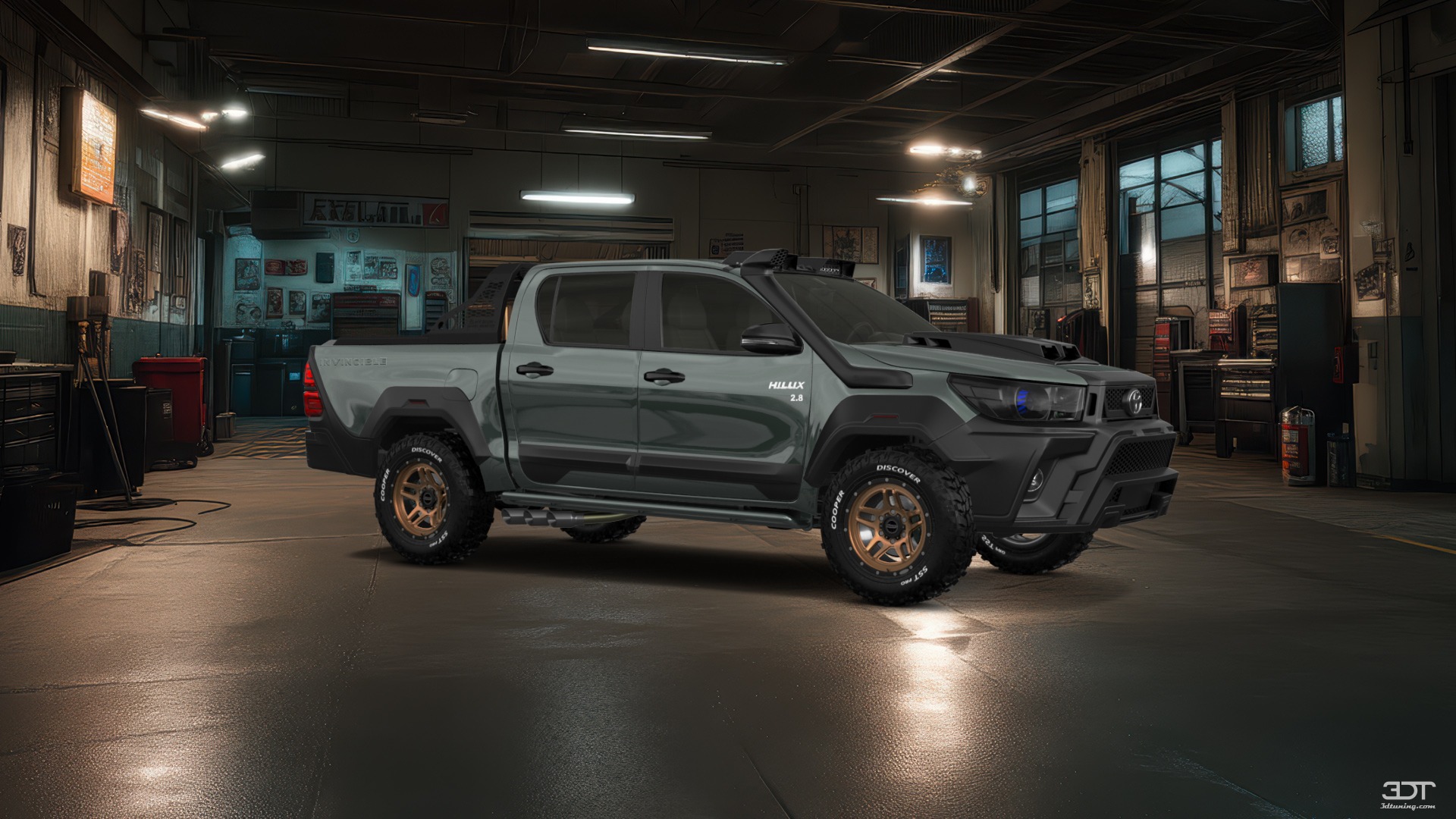 Toyota Hilux Double Cab 4 Door pickup truck 2015 tuning
