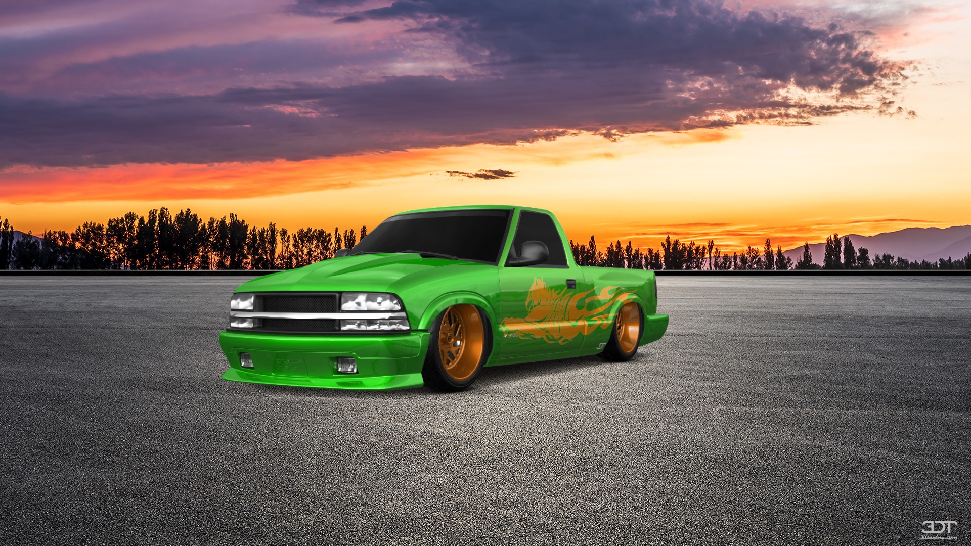 Chevrolet S-10 Stepside 2 Door pickup truck 1999 tuning