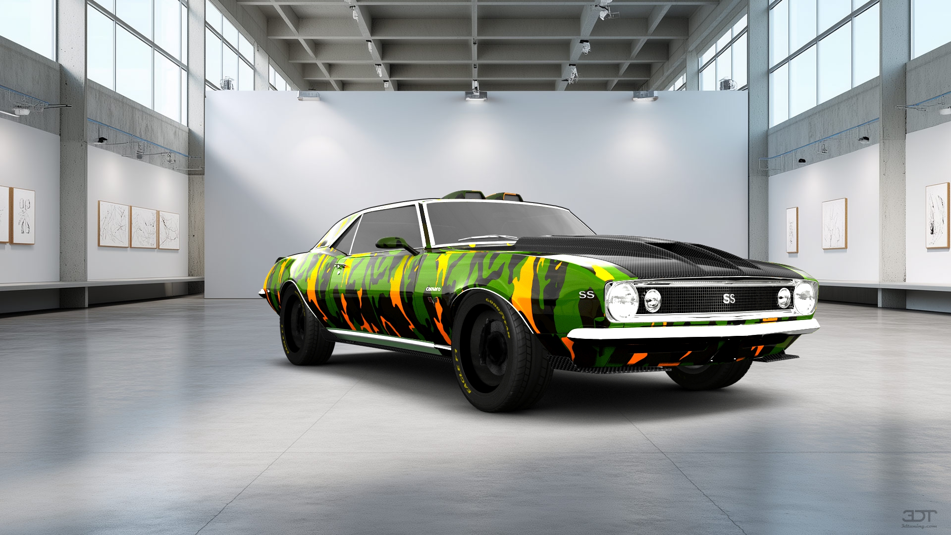 Chevrolet Camaro SS 2 Door Hardtop 1969 tuning