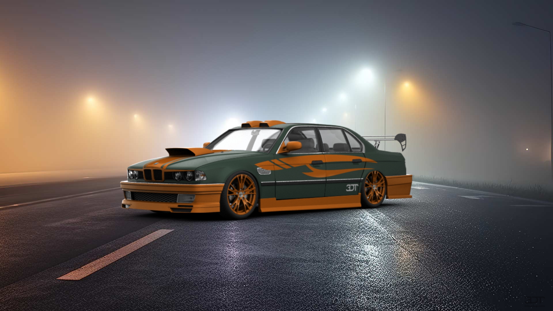 BMW 7 Series Sedan 1986