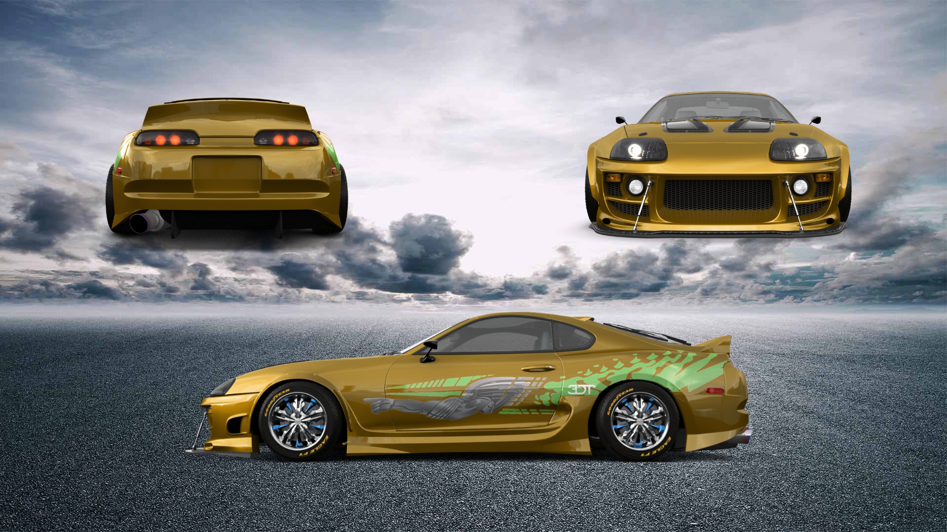 Toyota Supra 2 Door Coupe 2000 tuning