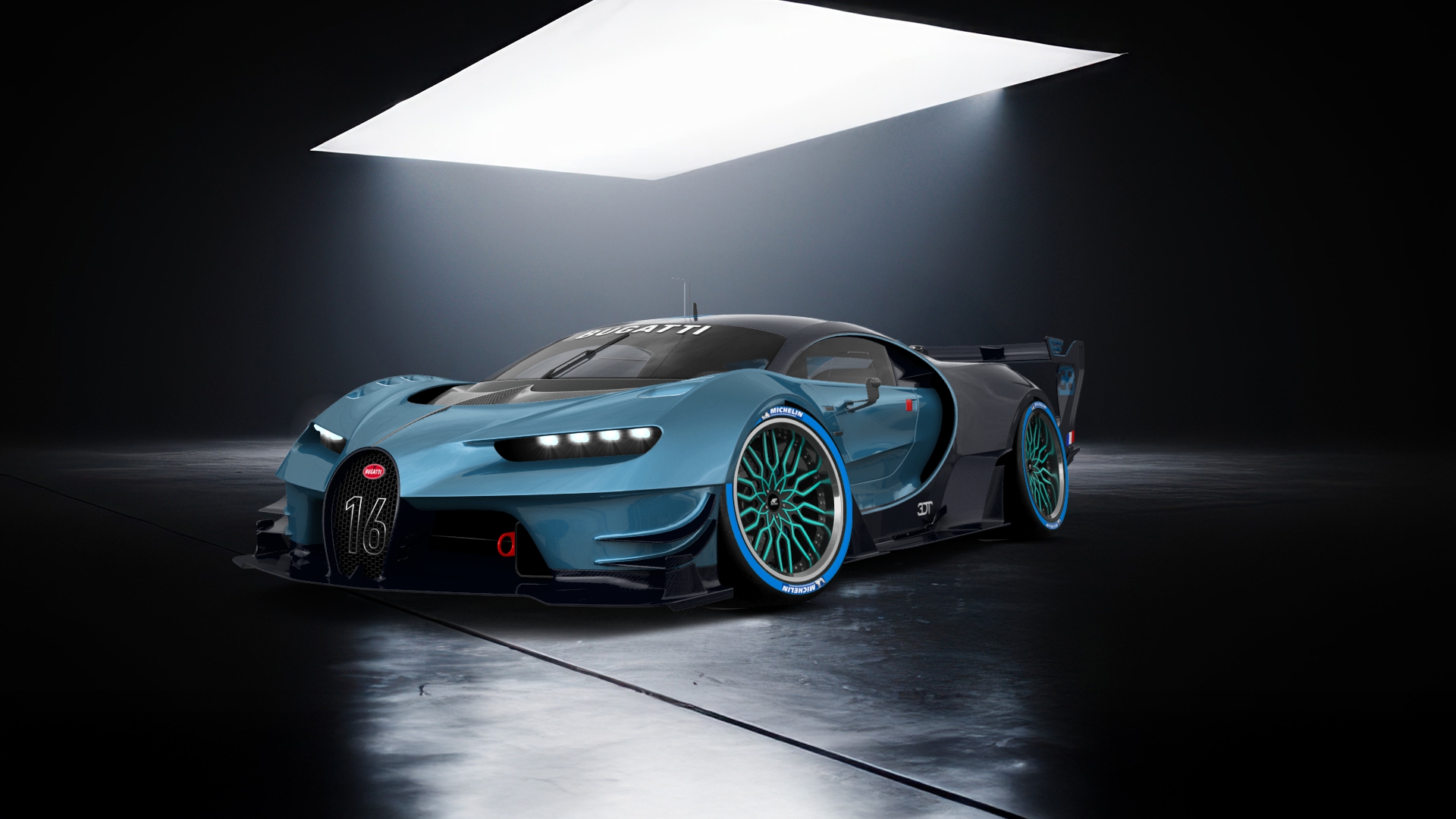 Bugatti Vision GT Supercar 2015 tuning