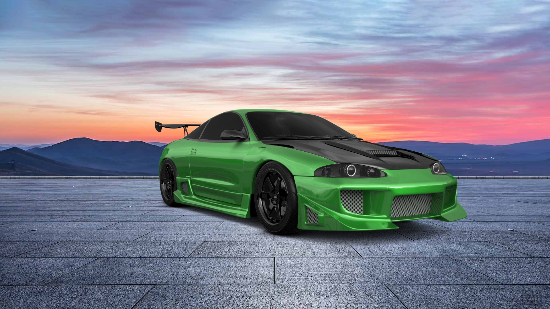 Mitsubishi Eclipse GSX Coupe 1995 tuning