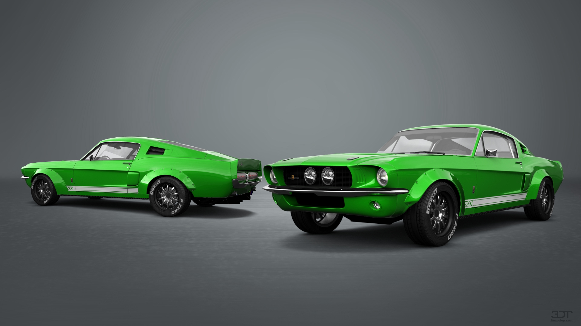 Mustang GT500 2 Door Coupe 1968 tuning