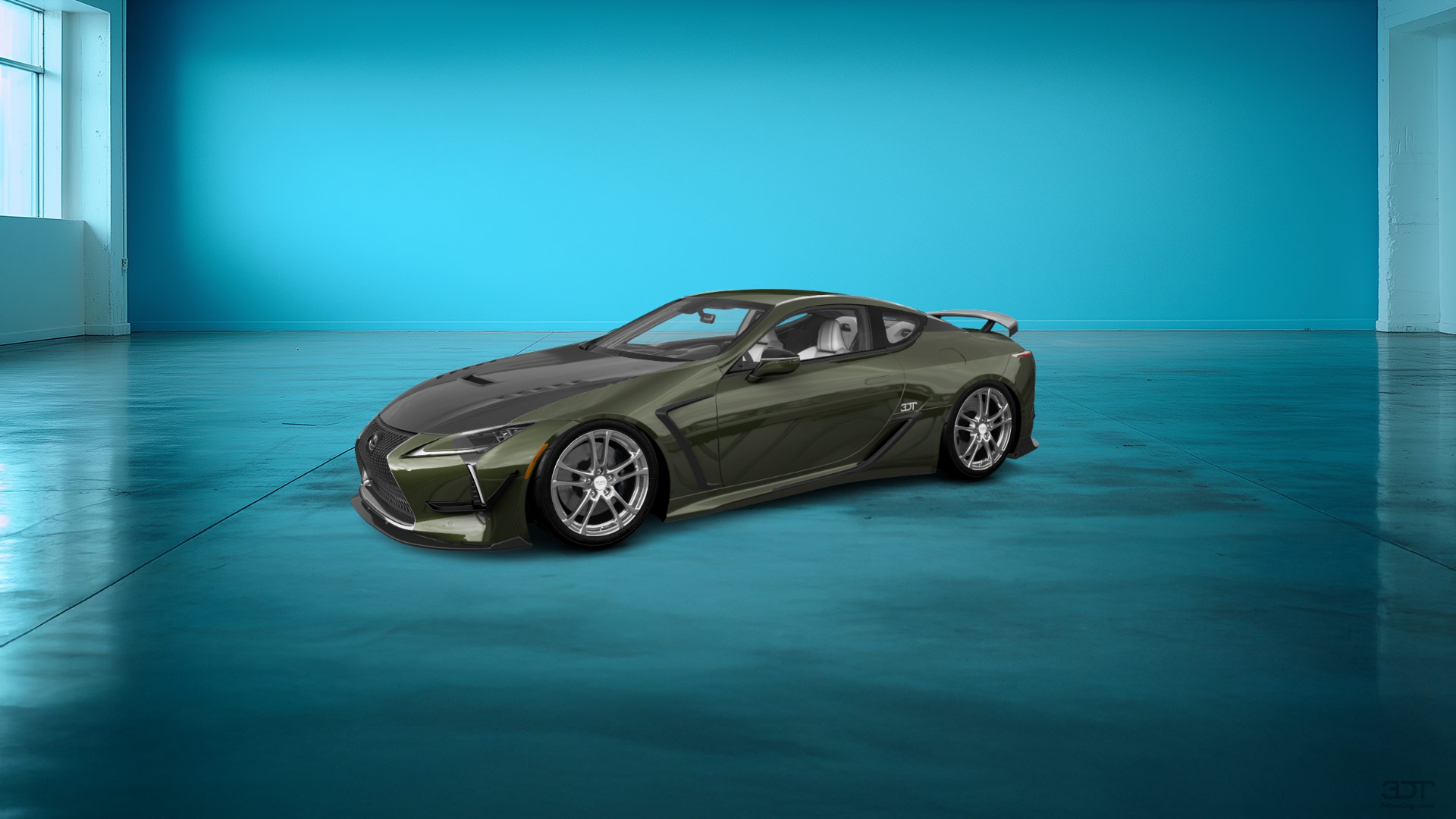 Lexus LC500 2 door fastback coupe 2017 tuning