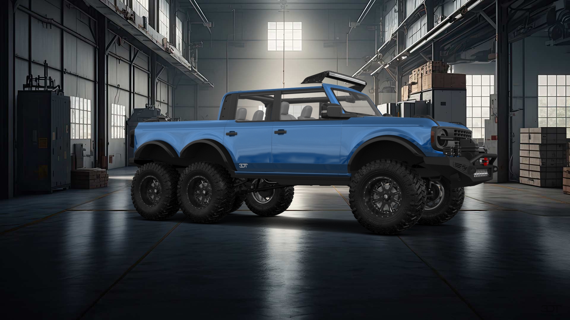 Ford Bronco 6X6 4 Door pickup truck 2021