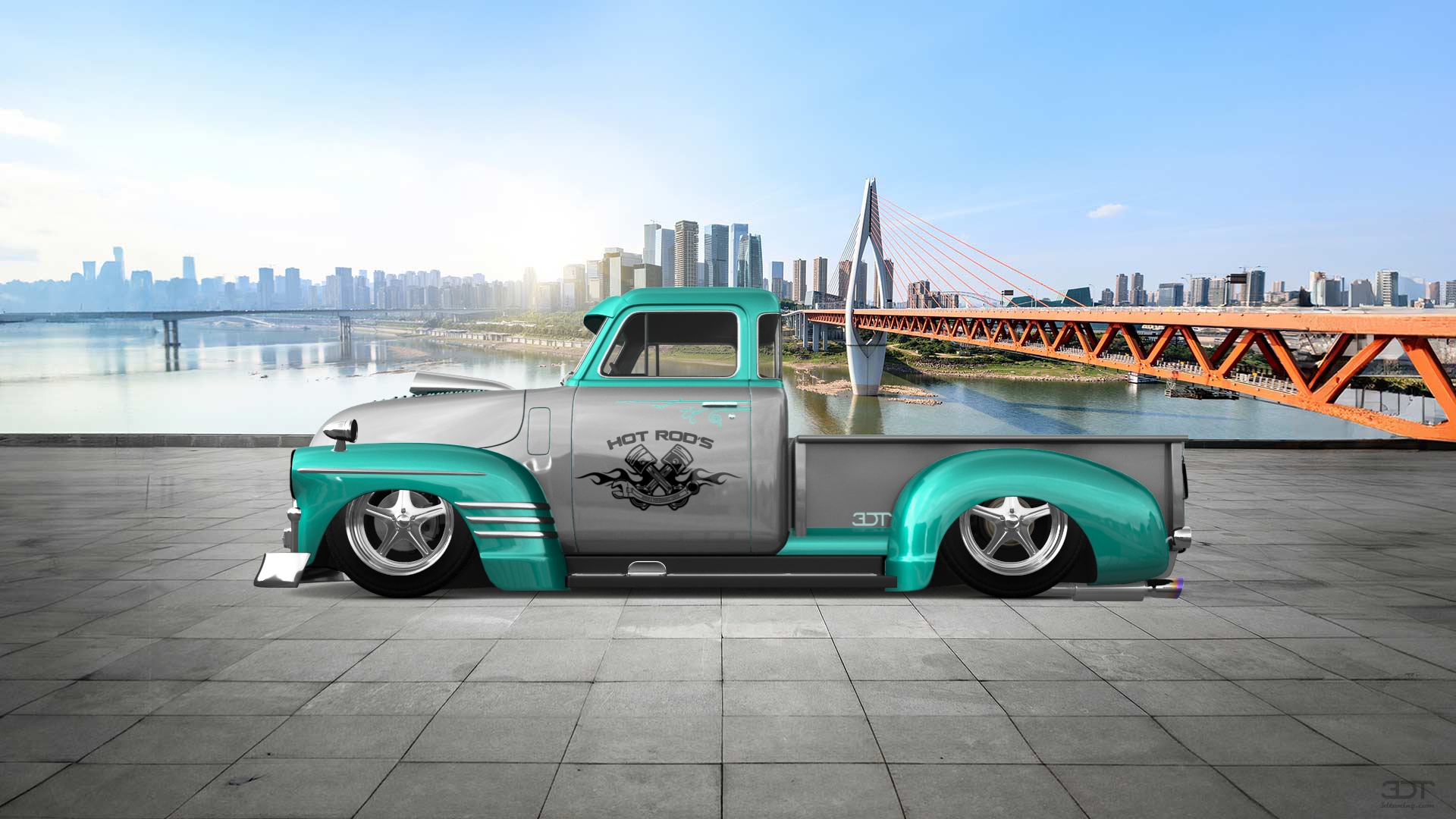 GMC 100 Stepside 2 Door pickup truck 1954