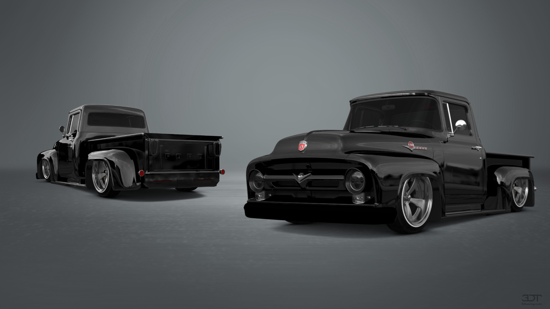Ford F-100 2 Door truck 1956