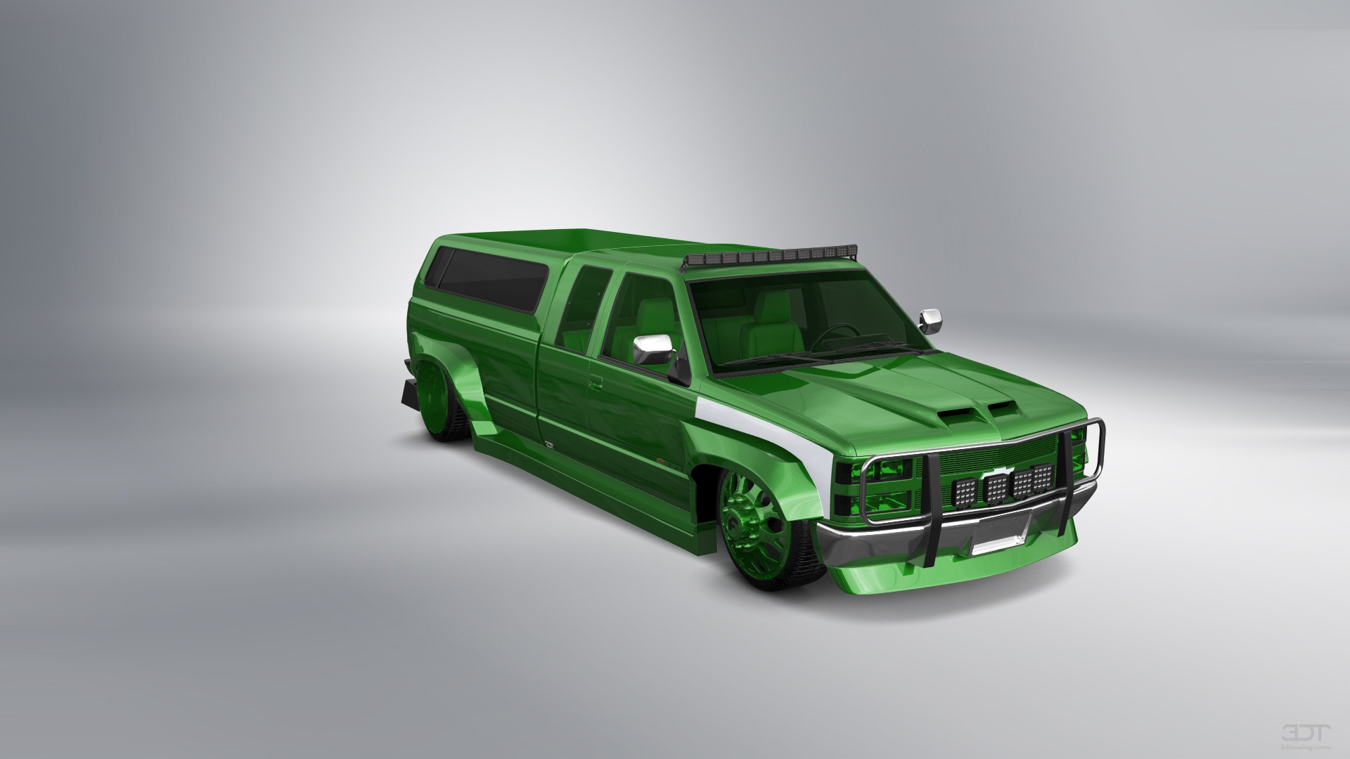 Chevrolet K3500 Extended Cab Pickup Truck 1988