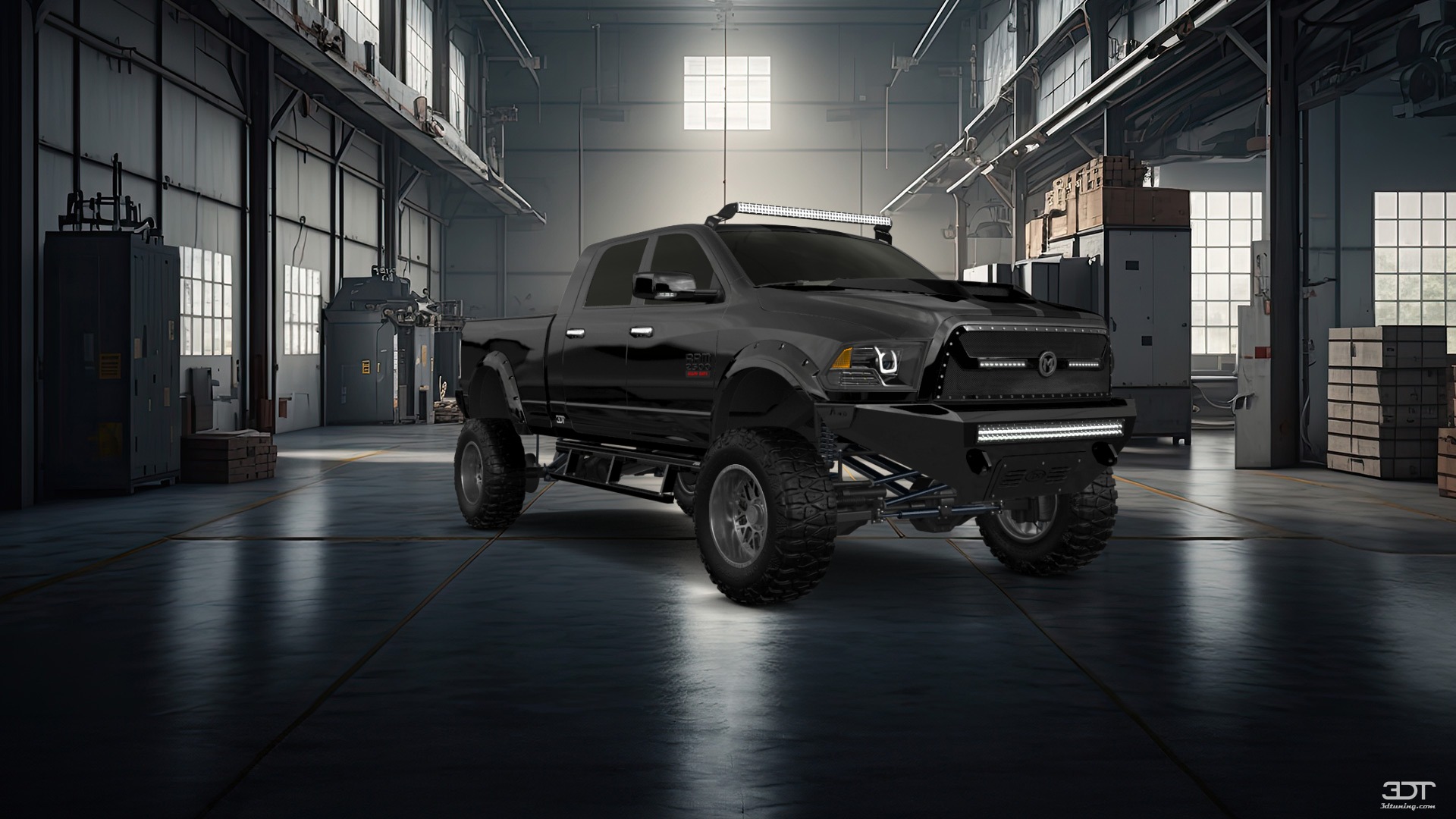 Dodge Ram 2500 Mega Cab 6.4 ft box 4 Door pickup truck 2010
