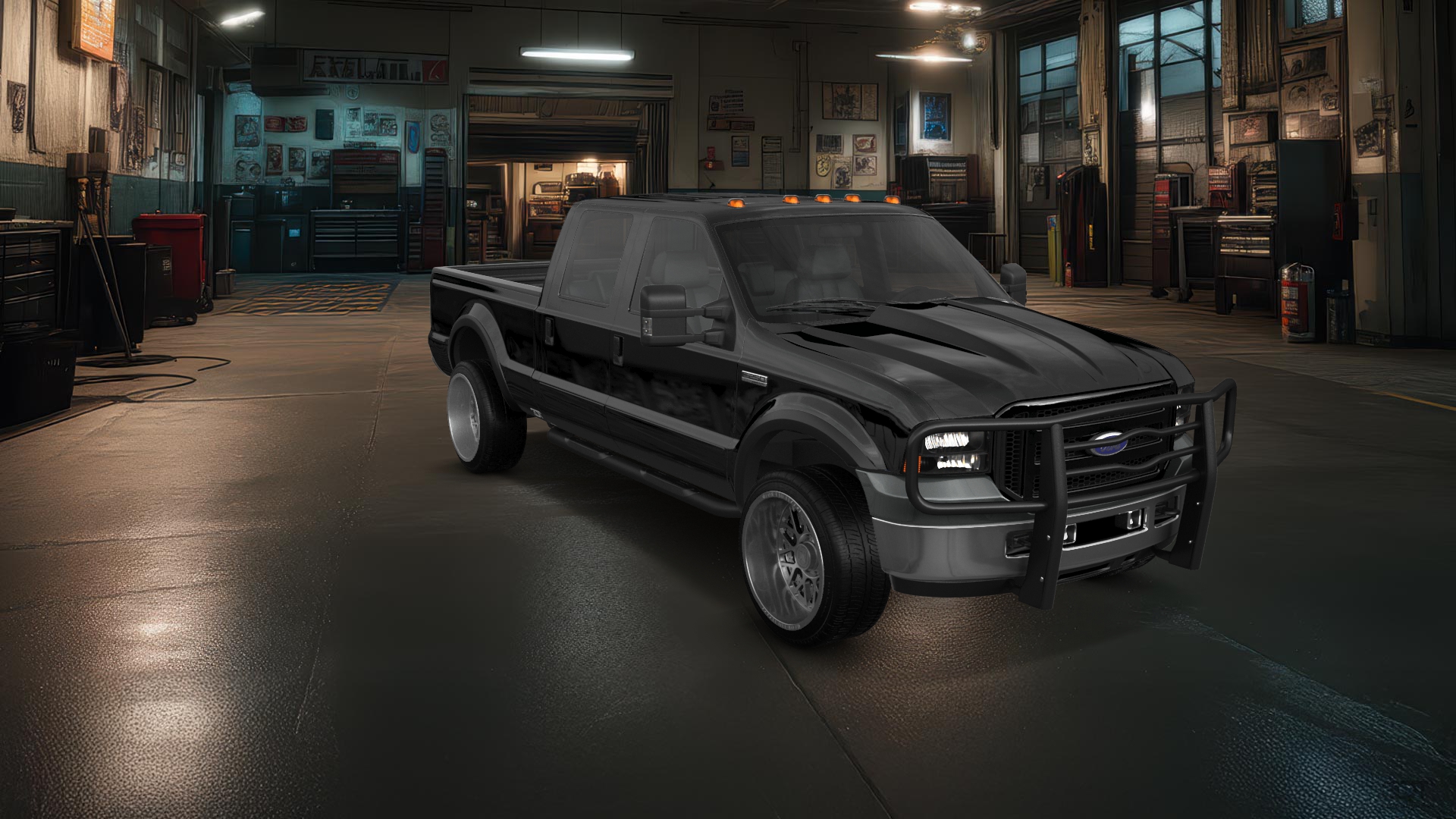 Ford F-250 Crew Cab 4 Door pickup truck 1999 tuning