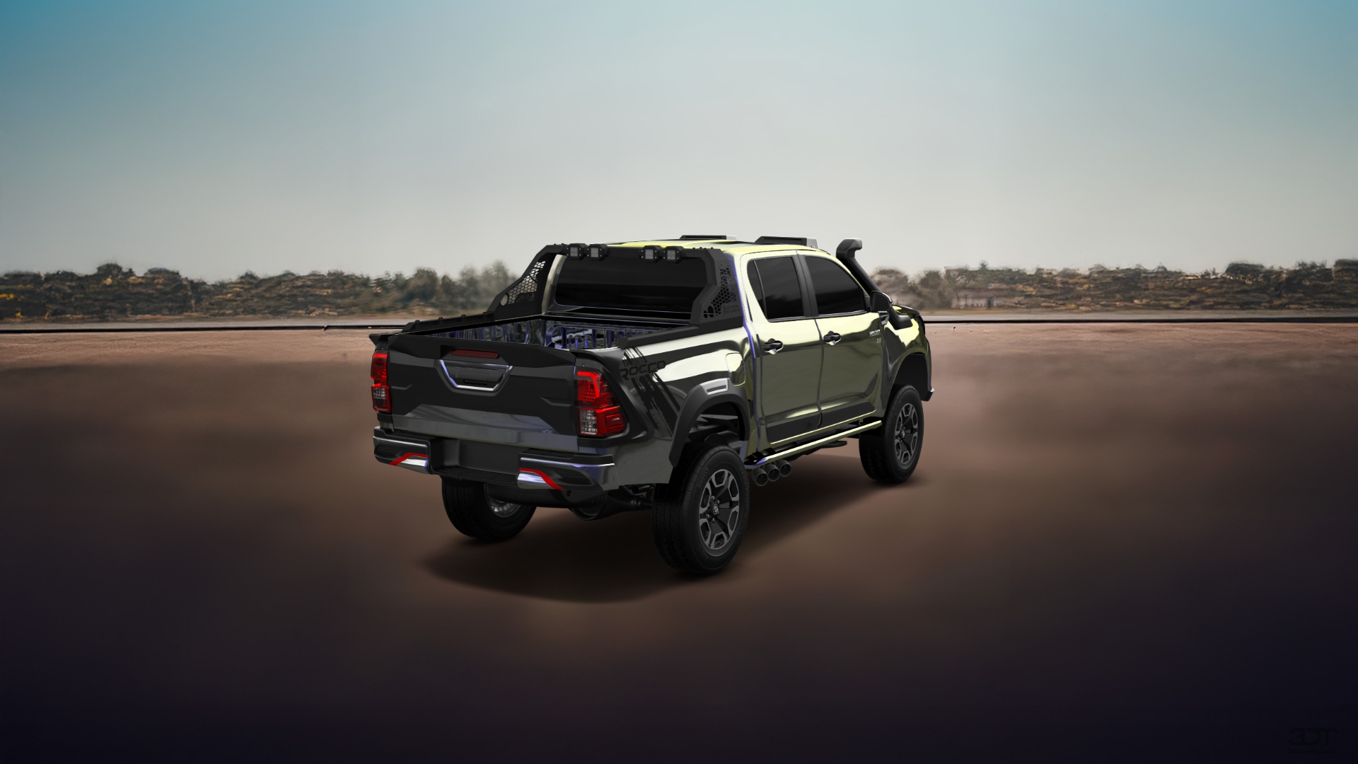 Toyota Hilux Double Cab 4 Door pickup truck 2015 tuning