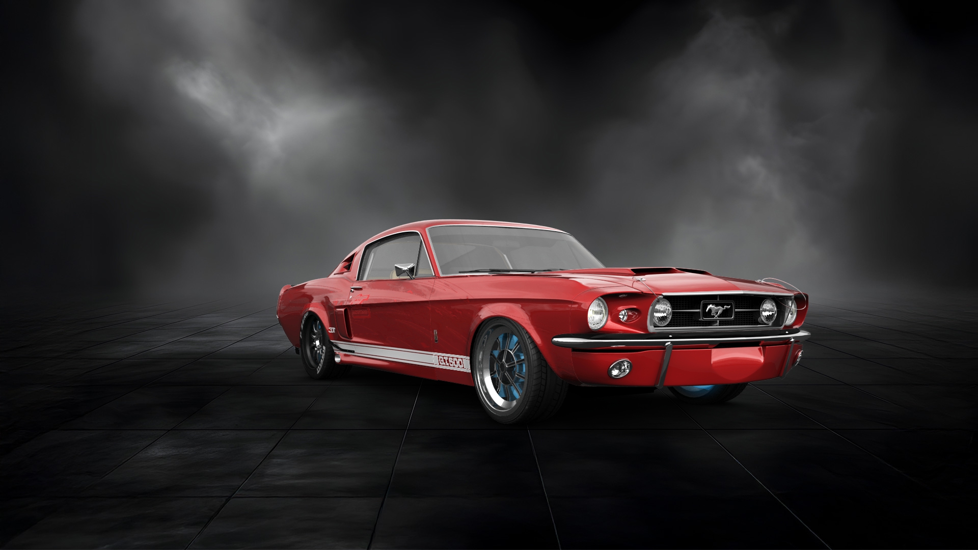 Mustang GT500 2 Door Coupe 1968 tuning