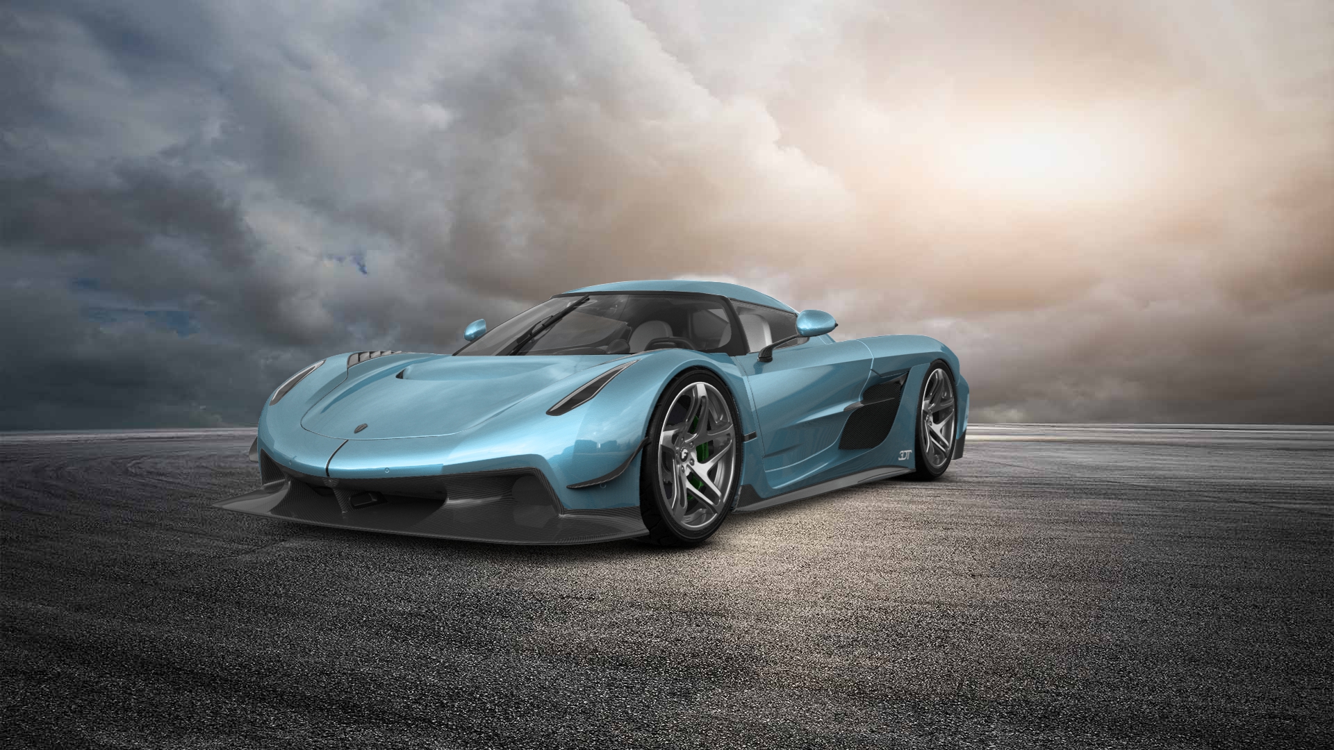 Koenigsegg Jesko 2 door targa top 2020