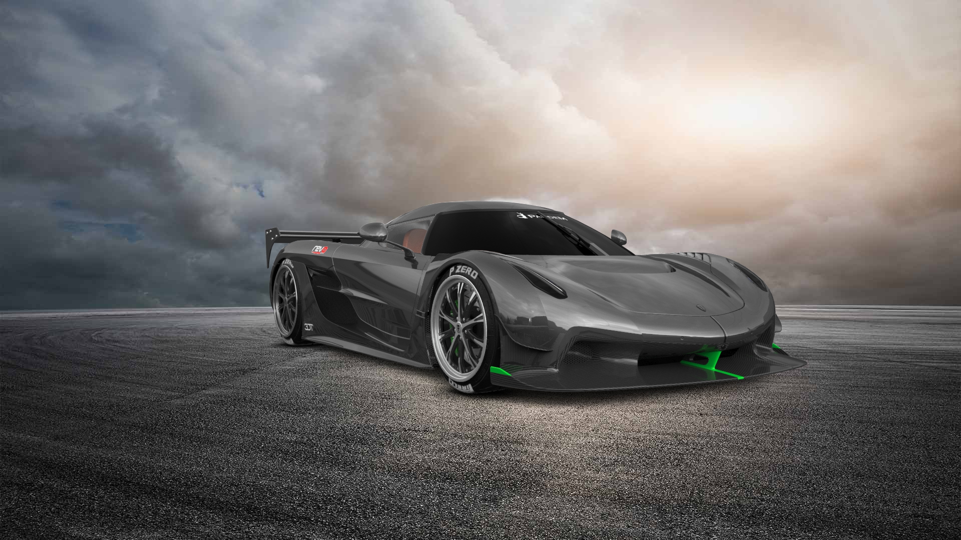 Koenigsegg Jesko 2 door targa top 2020