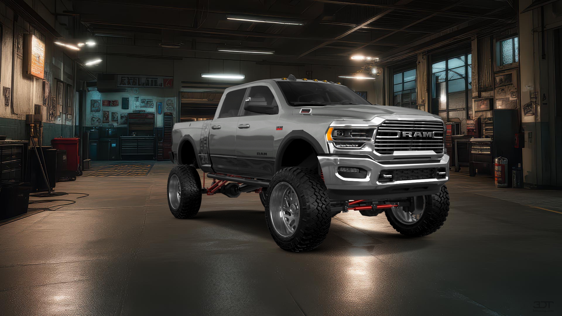 Dodge Ram 2500 4 Door pickup truck 2020 tuning