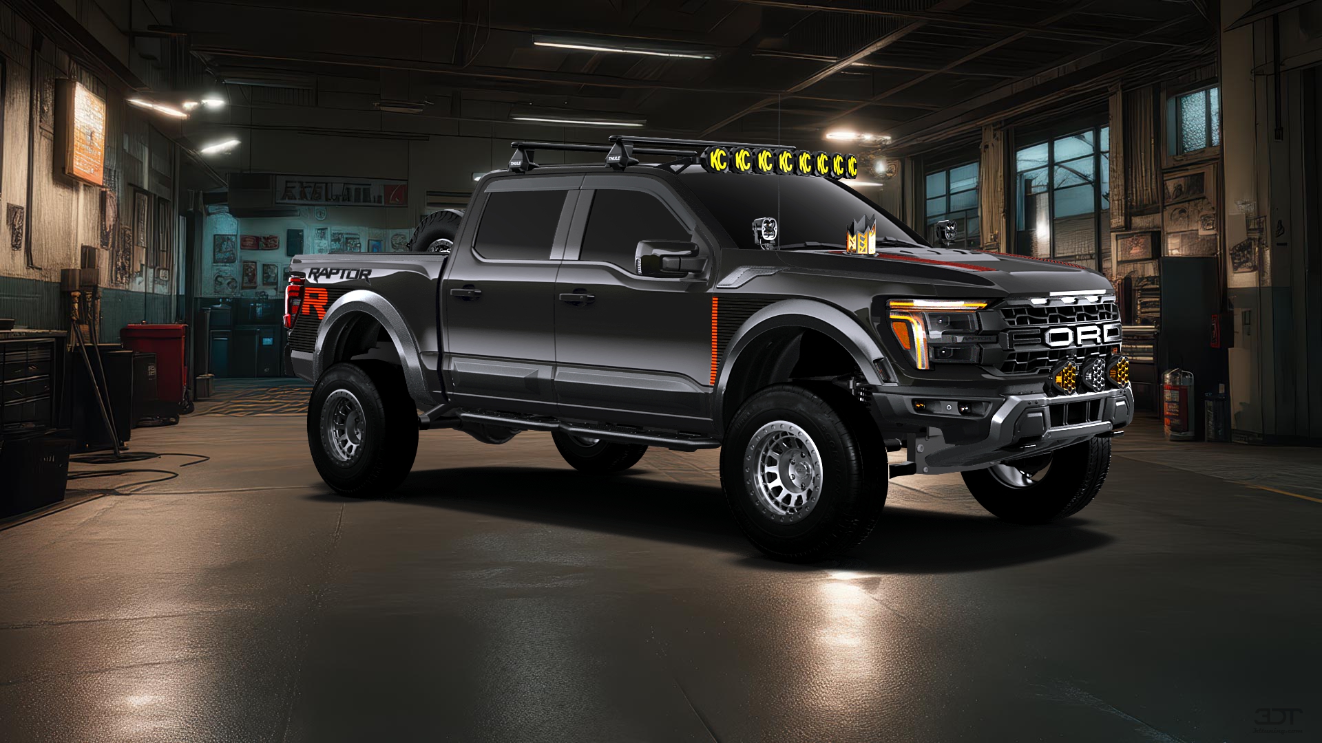 Ford F-150 Raptor 4 Door pickup truck 2024 tuning