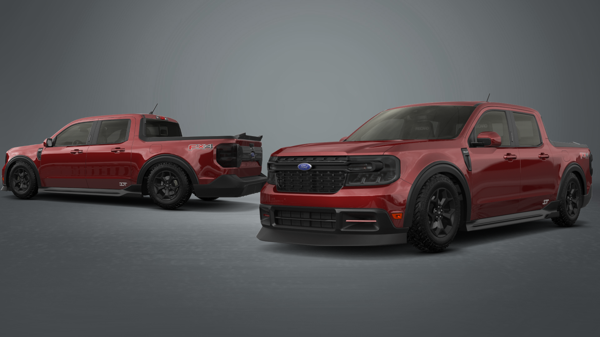 Tuning Ford Maverick 4 Door pickup truck 2022