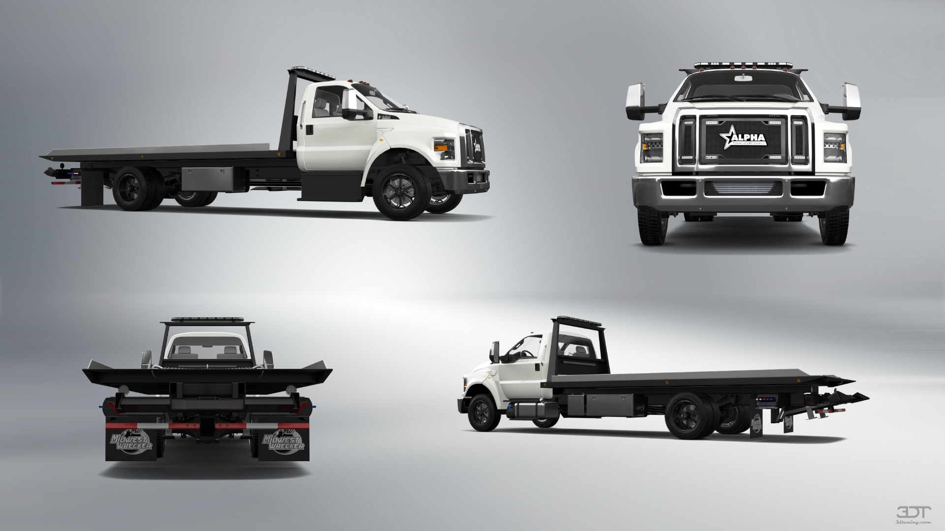 Ford F-650 Tow Truck Pickup 2016 tuning