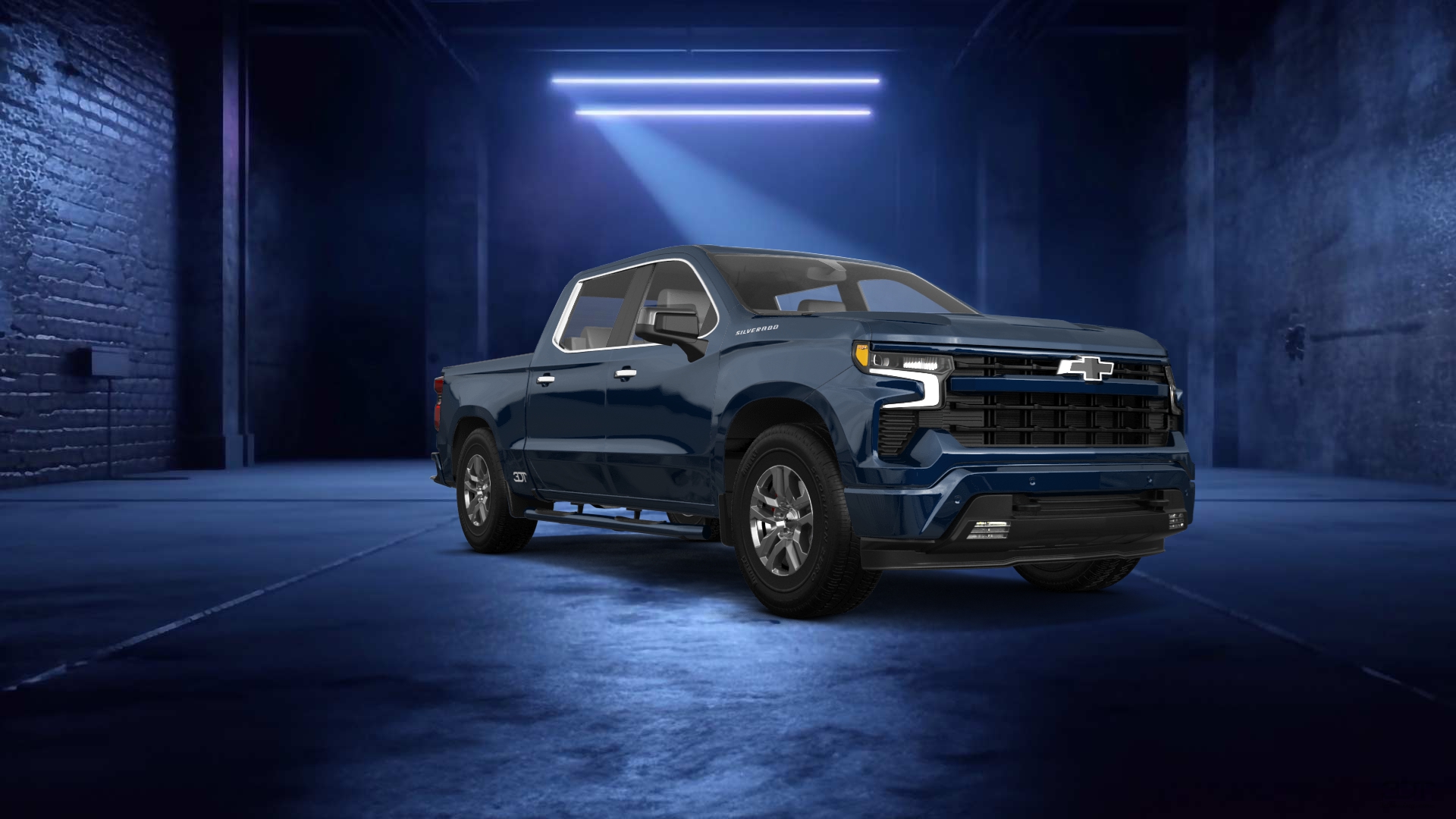 Chevrolet Silverado 1500 Crew Cab 5.8 ft box 4 Door pickup truck 2023 tuning