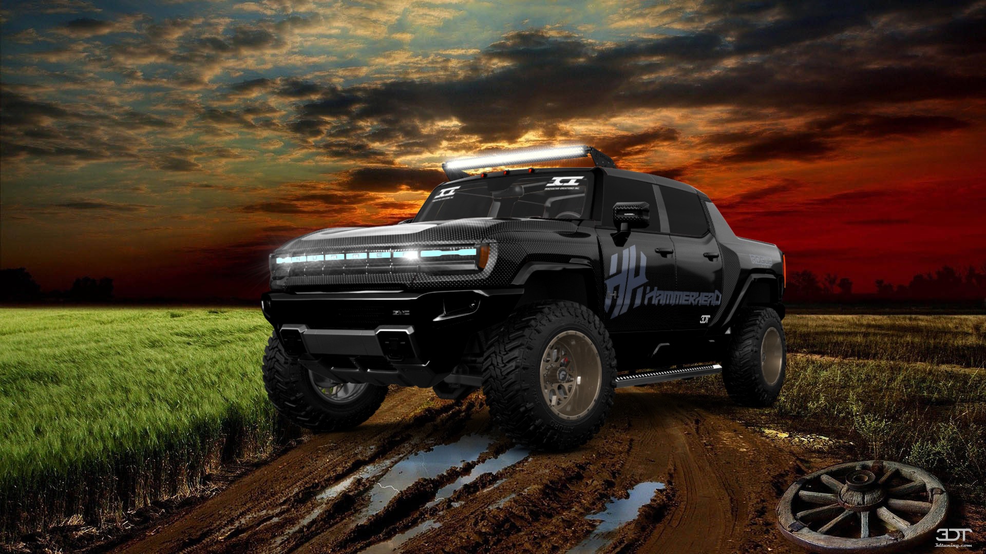 GMC Hummer EV 4 Door pickup truck 2021 tuning