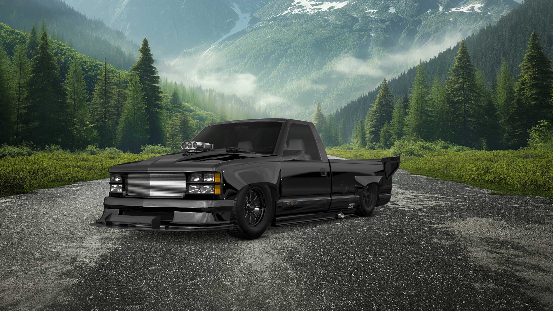 Chevrolet K1500 Regular Cab Fleetside Pickup 1988