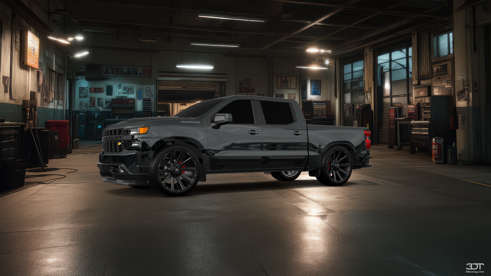 Chevrolet Silverado 1500 4 Door pickup truck 2019 tuning