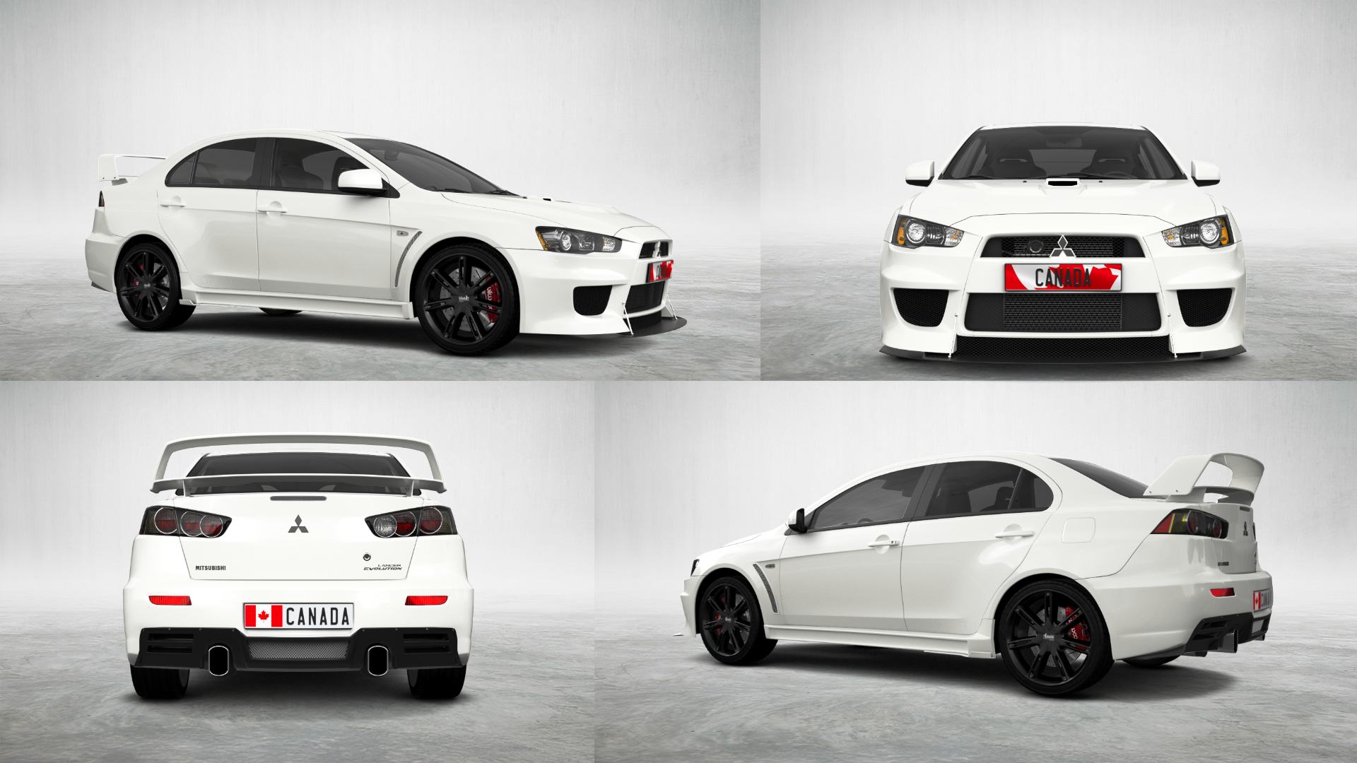 Mitsubishi Lancer Evolution X Sedan 2008