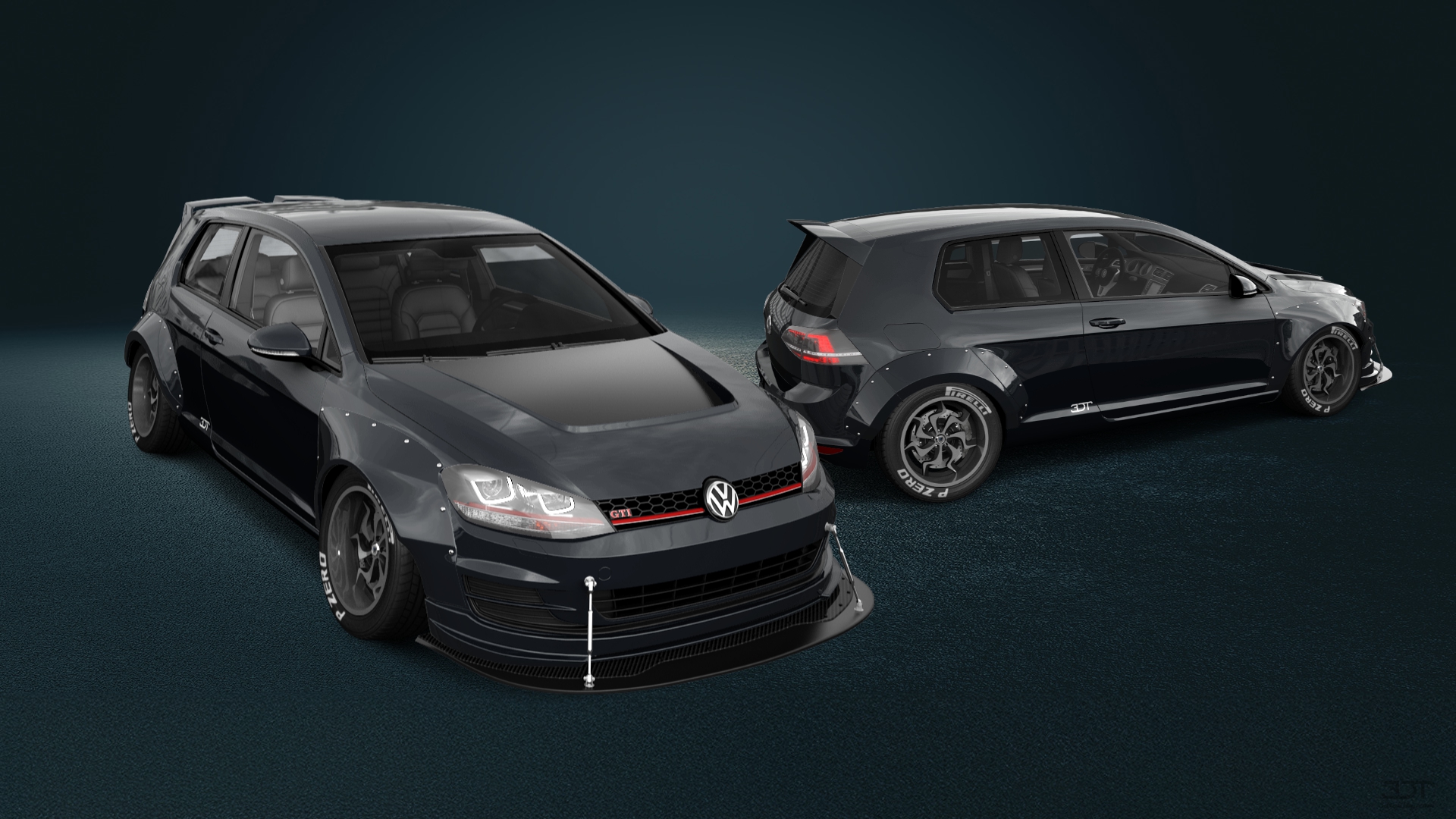 Volkswagen Golf 7 3 Door Hatchback 2013 tuning