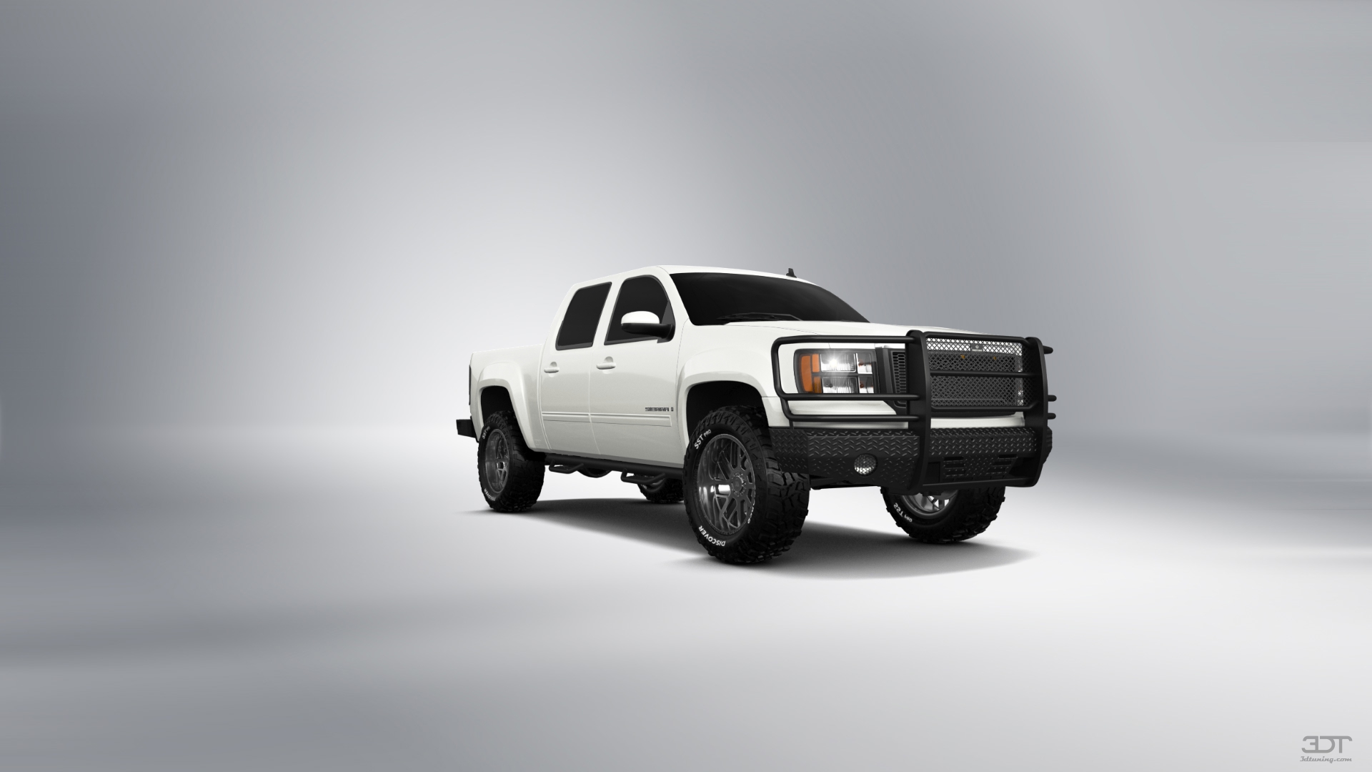 GMC Sierra 1500 Crew Cab 5.8 ft box 4 Door pickup truck 2007 tuning