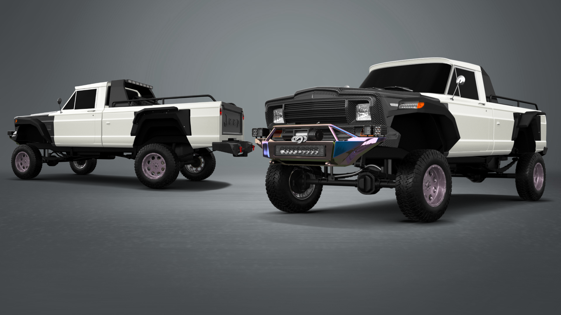 Jeep Gladiator SJ 2 Door pickup truck 1988 tuning
