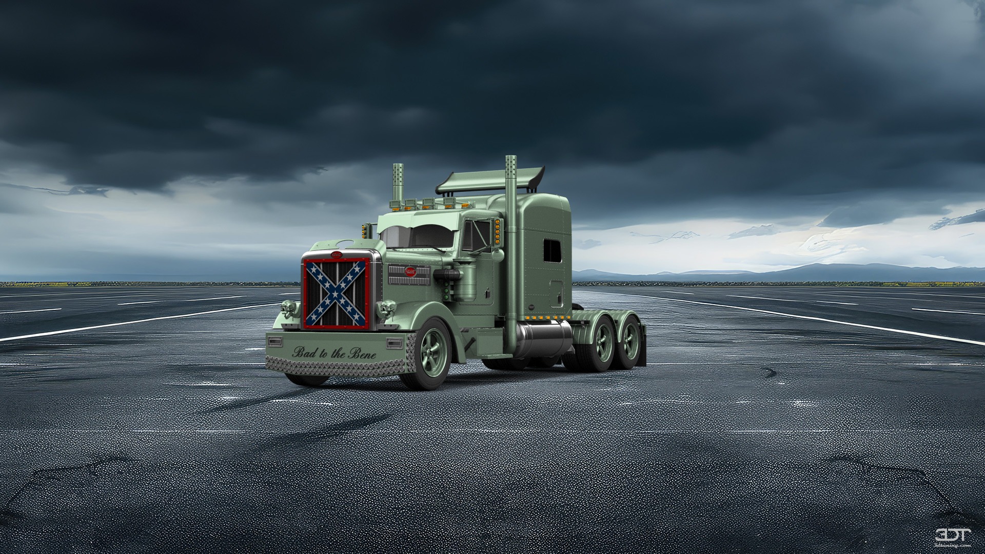 Tuning Peterbilt 359 Truck 1987