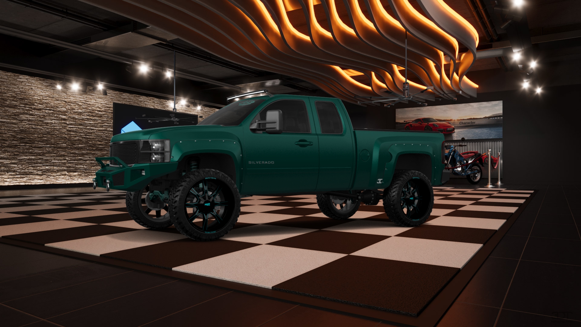 Chevrolet Silverado 1500 6.6 ft box Pickup Truck 2008 tuning