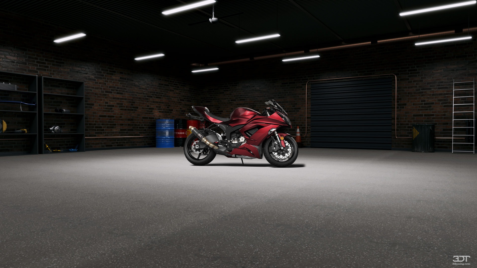 Kawasaki Ninja ZX 6R Sport Bike 2015 tuning